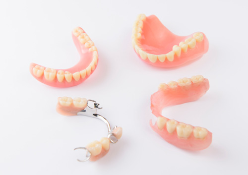 Group of dentures